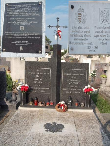  Magyarországra menekült lengyel katonák emléktáblái